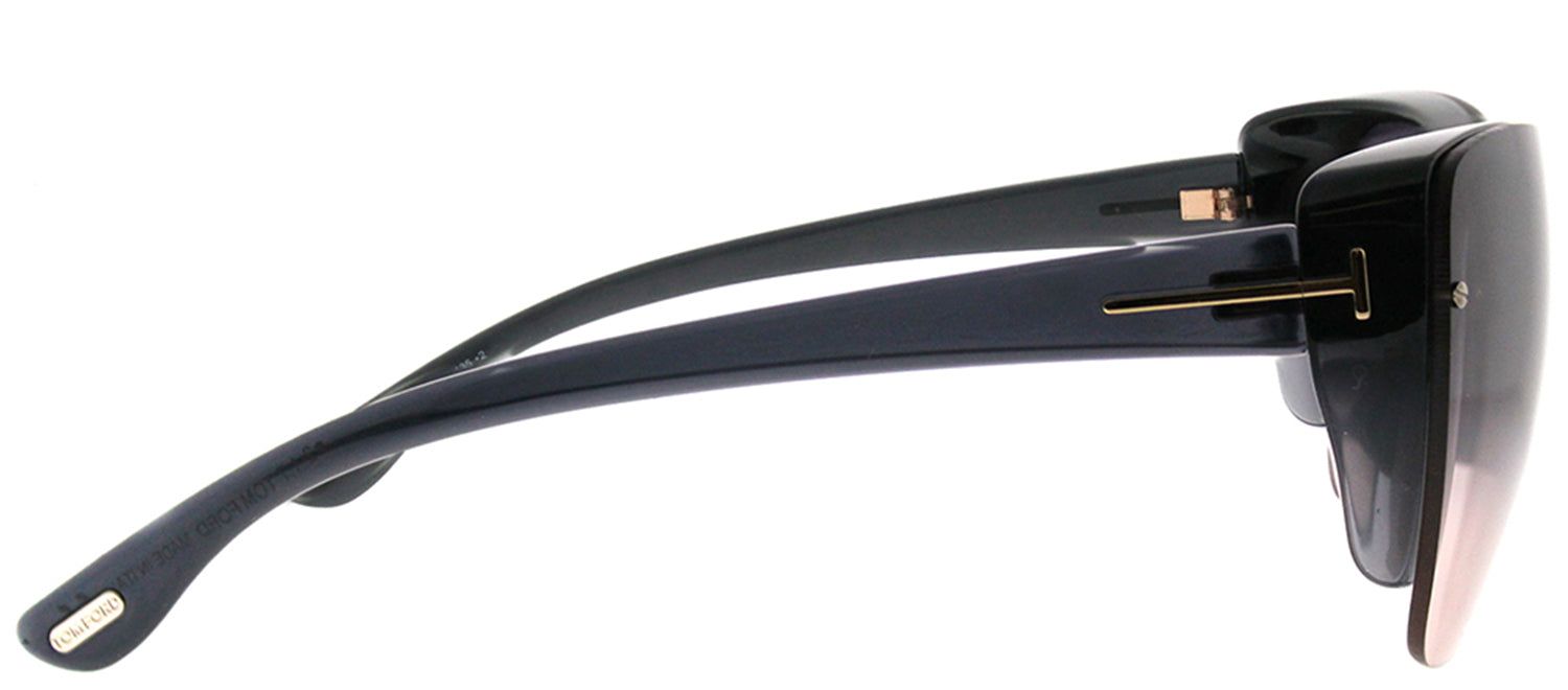 Tom Ford TF 457 20B Cat-Eye Plastic Black Sunglasses with Grey Gradient Lens sold by Gaffos product image thumbnail 3