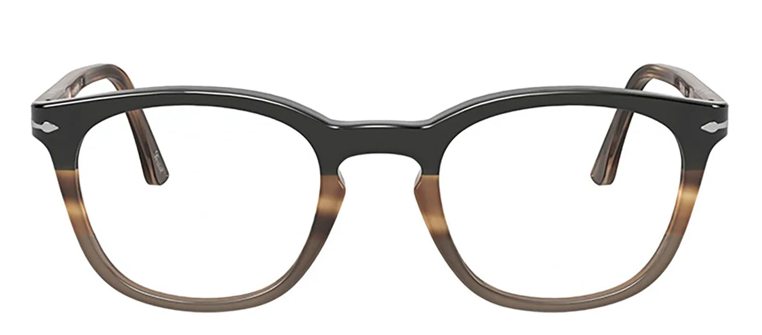 Persol PO 3258V 1135 Phantos Plastic Multicolor Eyeglasses with Logo Stamped Demo Lenses sold by Gaffos