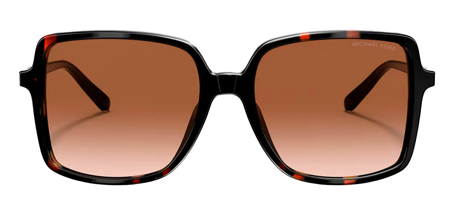 Michael Kors Isle of Palms MK 2098U 378113 Square Plastic Tortoise Sunglasses with Brown Gradient Lens sold by Gaffos