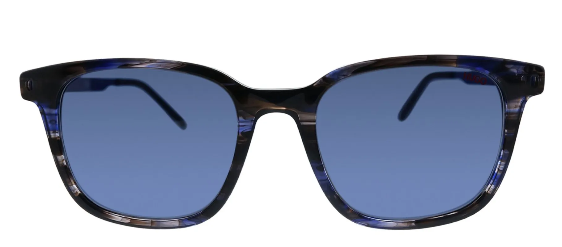 Hugo Boss BOSS 1036/S 38I Square Plastic Blue Sunglasses with Blue Lens sold by Gaffos