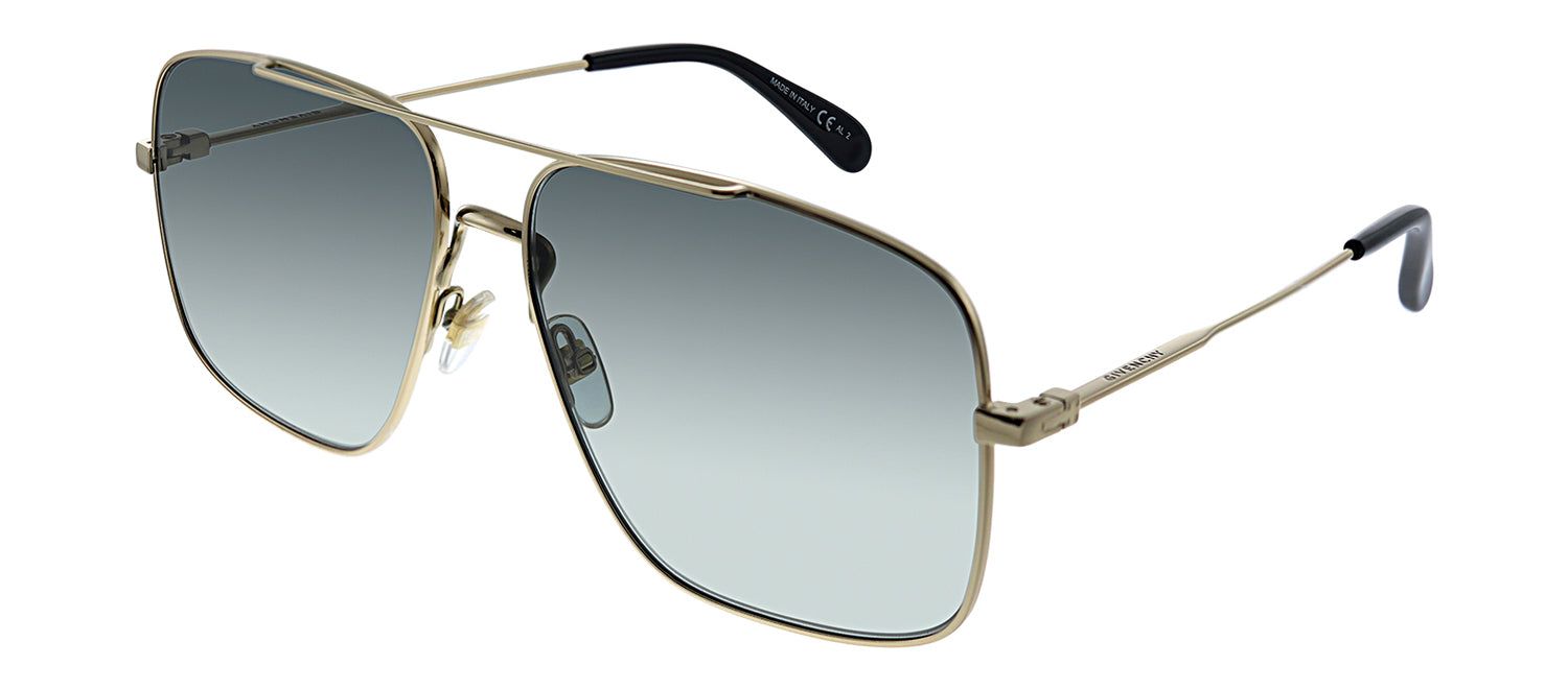 Givenchy GV 7119 J5G 9O Square Metal Gold Sunglasses with Grey Gradient Lens sold by Gaffos product image thumbnail 2