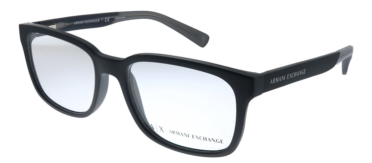Armani Exchange AX 3029 8182 Square Plastic Blue Eyeglasses with Demo Lens sold by Gaffos product image thumbnail 2