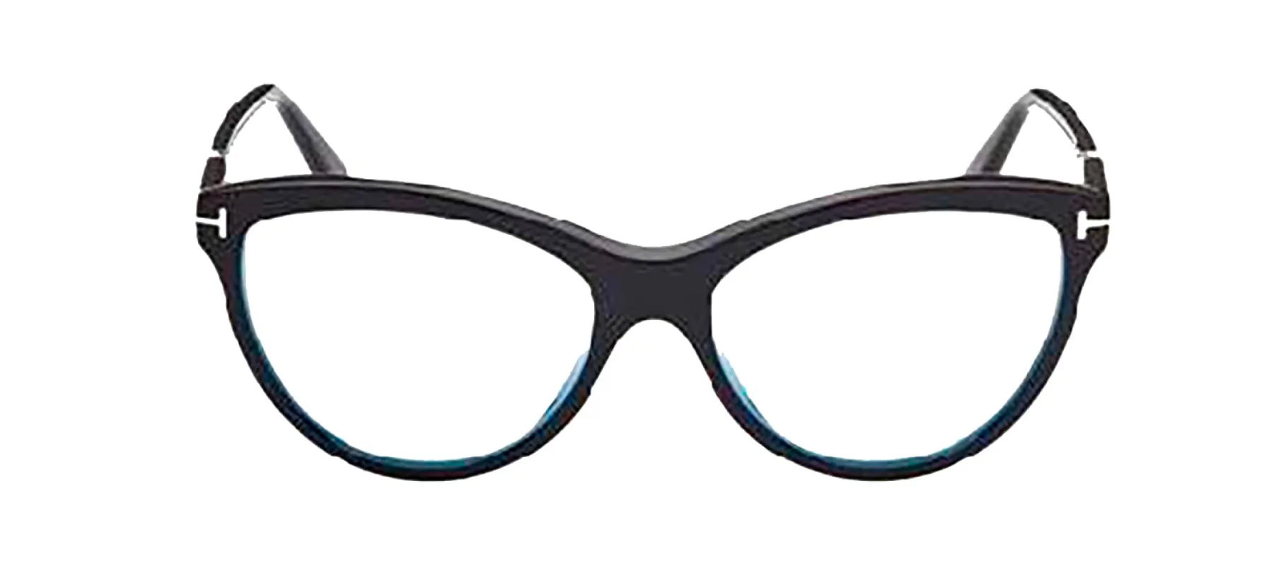 Tom Ford FT 5772-B 001 Cat-Eye Plastic Black Eyeglasses with Clear Lens sold by Gaffos