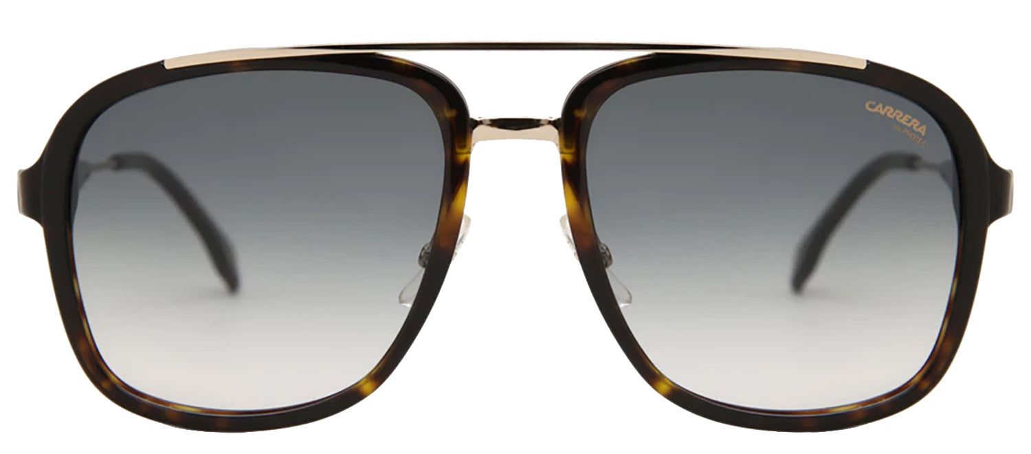 Carrera CA Carrera133 2IK 9K Aviator Plastic Havana Sunglasses with Grey Green Gradient Lens sold by Gaffos