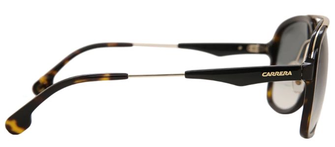 Carrera CA Carrera133 2IK 9K Aviator Plastic Havana Sunglasses with Grey Green Gradient Lens sold by Gaffos