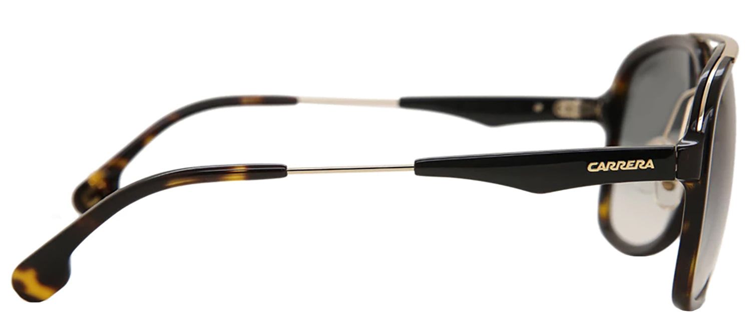 Carrera CA Carrera133 2IK 9K Aviator Plastic Havana Sunglasses with Grey Green Gradient Lens sold by Gaffos product image thumbnail 3