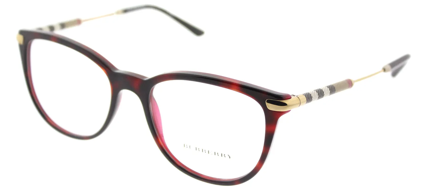 Burberry BE 2255Q 3657 Square Plastic Burgundy/ Red Eyeglasses with Demo Lens sold by Gaffos product image thumbnail 2