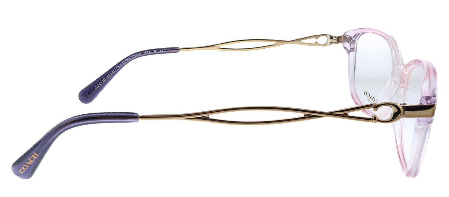 Coach HC 6172 5641 Square Plastic Purple Eyeglasses with Demo Lens sold by Gaffos product image thumbnail 3