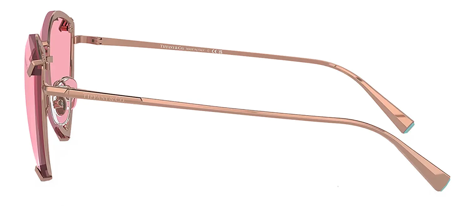 Tiffany & Co. TF 3090 610584 Fashion Metal Red Sunglasses with Pink Lens sold by Gaffos product image thumbnail 3