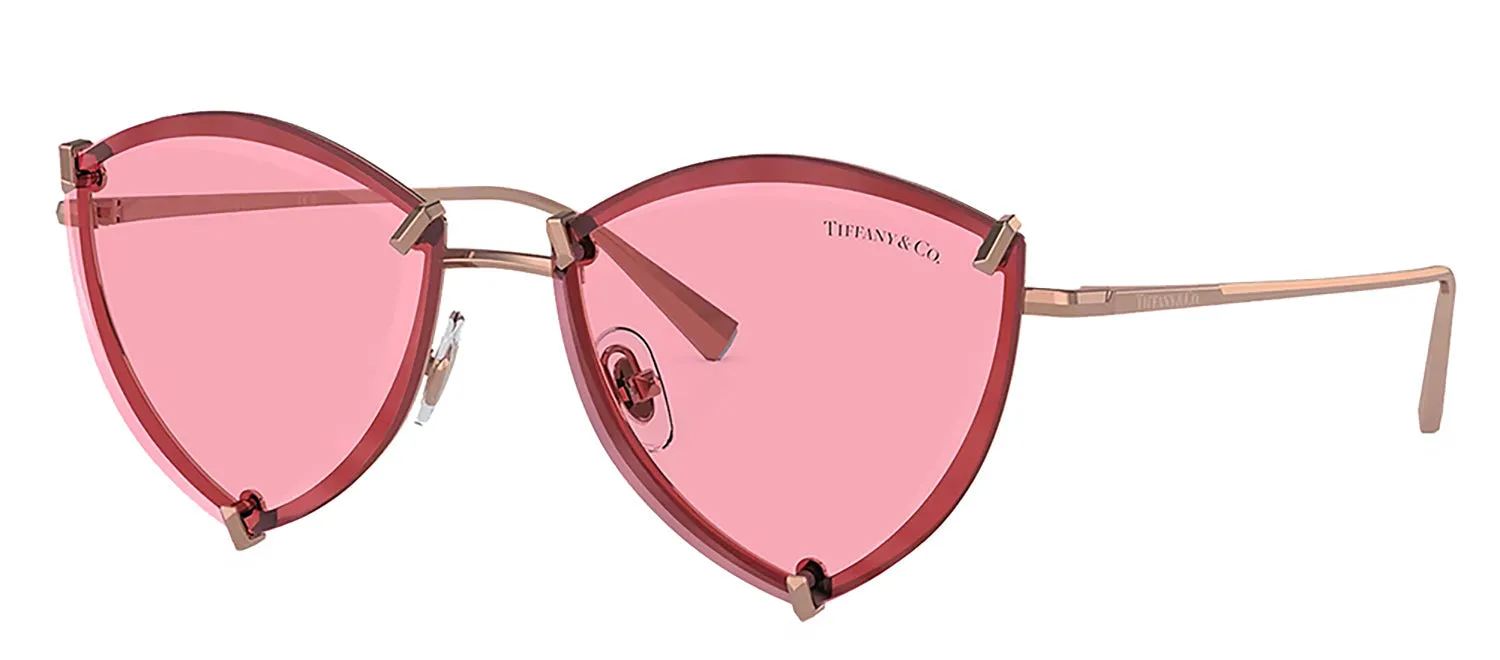 Tiffany & Co. TF 3090 610584 Fashion Metal Red Sunglasses with Pink Lens sold by Gaffos product image thumbnail 2
