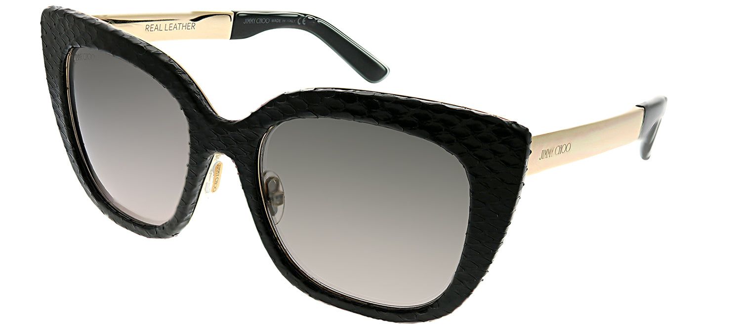 Jimmy Choo JC Nita J7V Cat-Eye Plastic Black Sunglasses with Grey Gradient Lens sold by Gaffos product image thumbnail 2