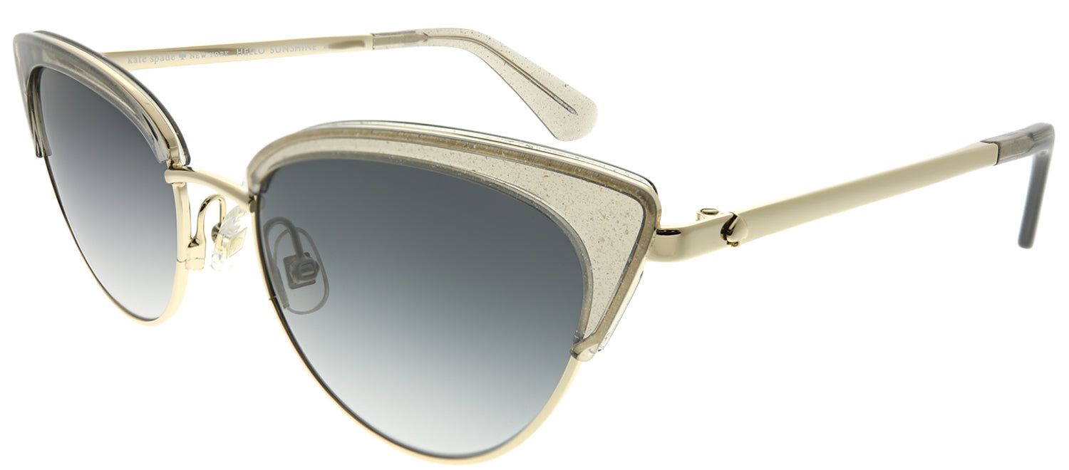 Kate Spade KS Jahnam KB7 9O Cat-Eye Plastic Grey Sunglasses with Dark Grey Gradient Lens sold by Gaffos product image thumbnail 2
