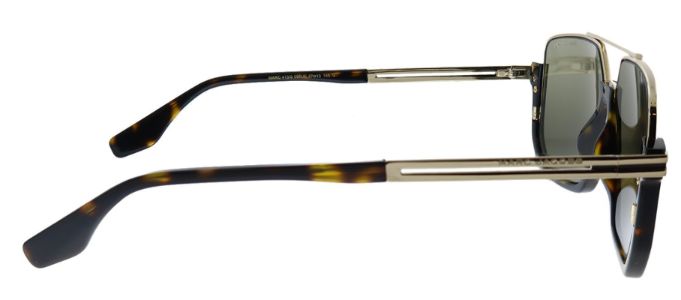 Marc Jacobs MARC 413/S 086 UE Aviator Metal Havana Sunglasses with Gold Mirror Lens sold by Gaffos