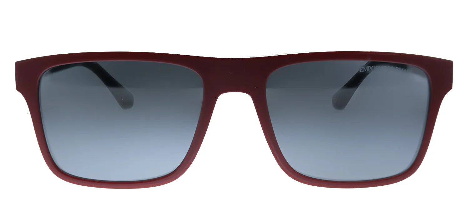 Emporio Armani EA 4115 50421W Rectangle Plastic Black Sunglasses with Clear Clip On Lens sold by Gaffos product image thumbnail 4