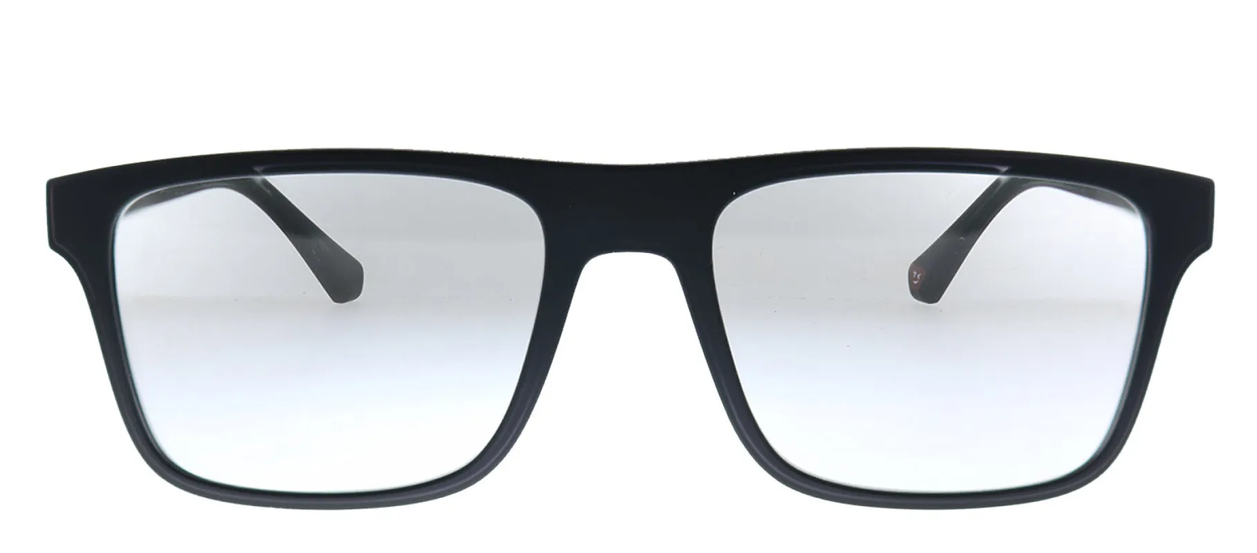 Emporio Armani EA 4115 50421W Rectangle Plastic Black Sunglasses with Clear Clip On Lens sold by Gaffos