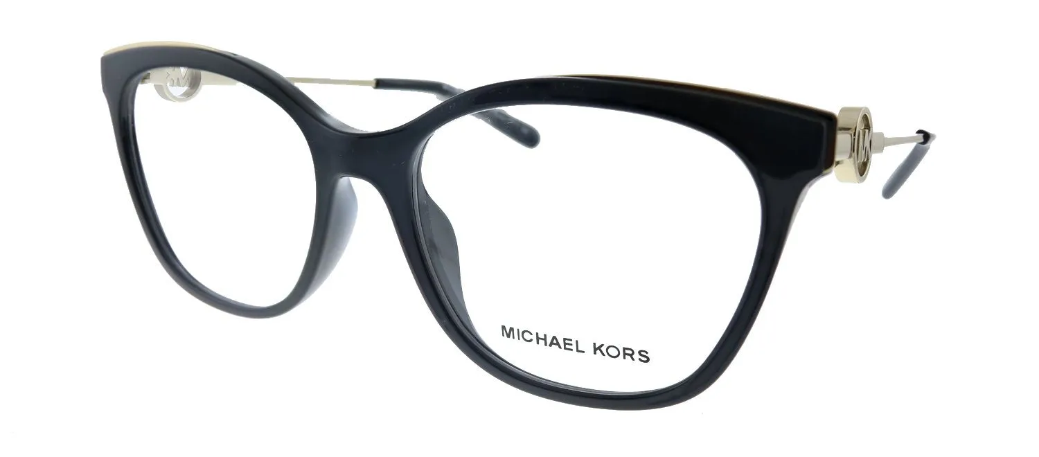 Michael Kors Rome MK 4076U 3332 Square Plastic Black Eyeglasses with Demo Lens sold by Gaffos product image thumbnail 2