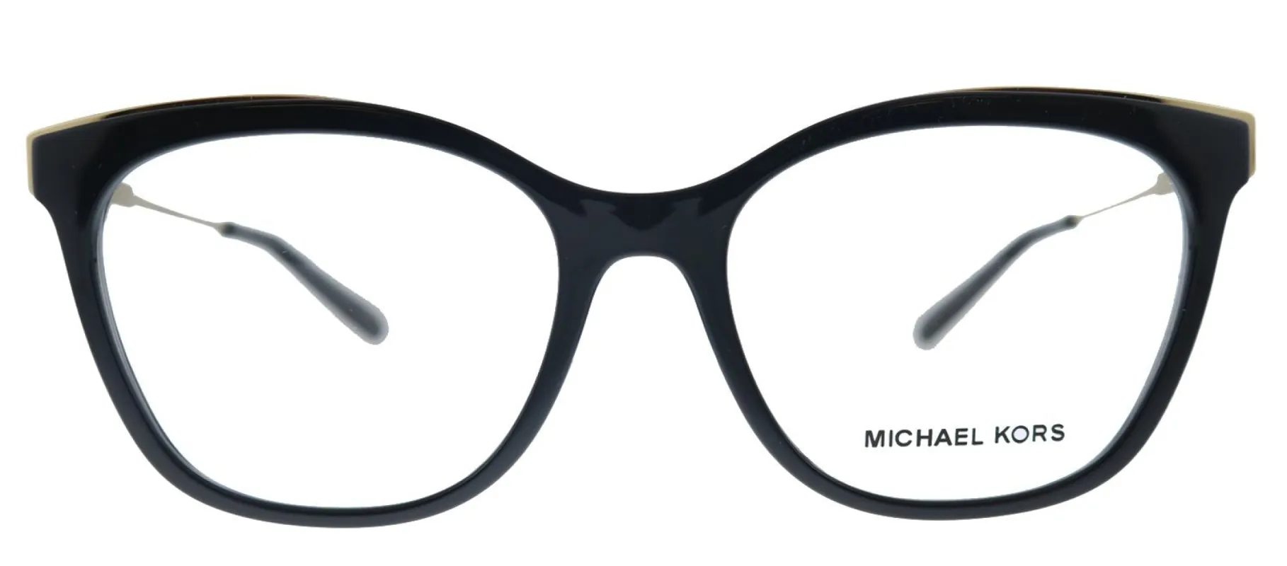 Michael Kors Rome MK 4076U 3332 Square Plastic Black Eyeglasses with Demo Lens sold by Gaffos