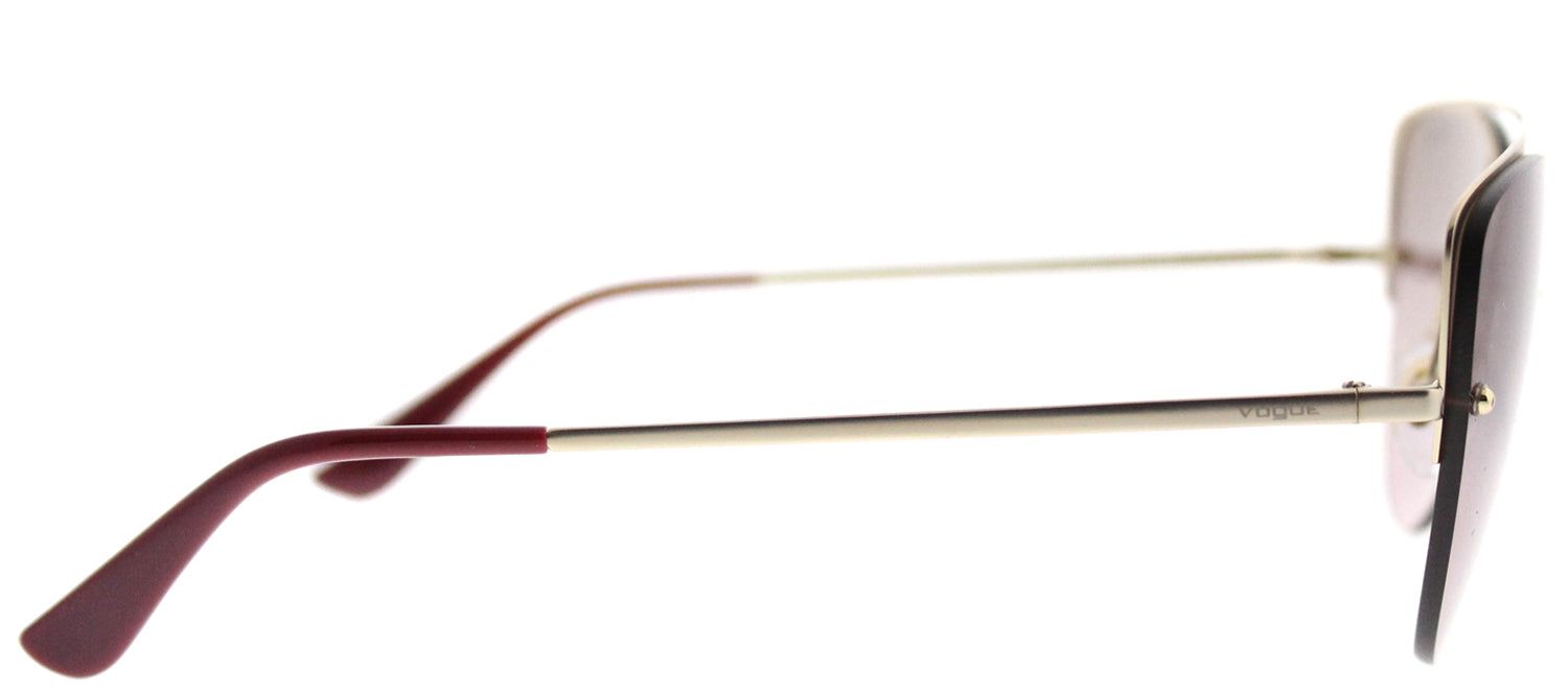 Vogue VO 4074S 848/H8 Cat-Eye Metal Gold Sunglasses with Brown Gradient Mirror Lens sold by Gaffos product image thumbnail 3