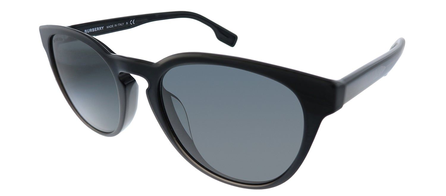 Burberry BE 4310F 385087 Round Plastic Black Sunglasses with Grey Lens sold by Gaffos product image thumbnail 2