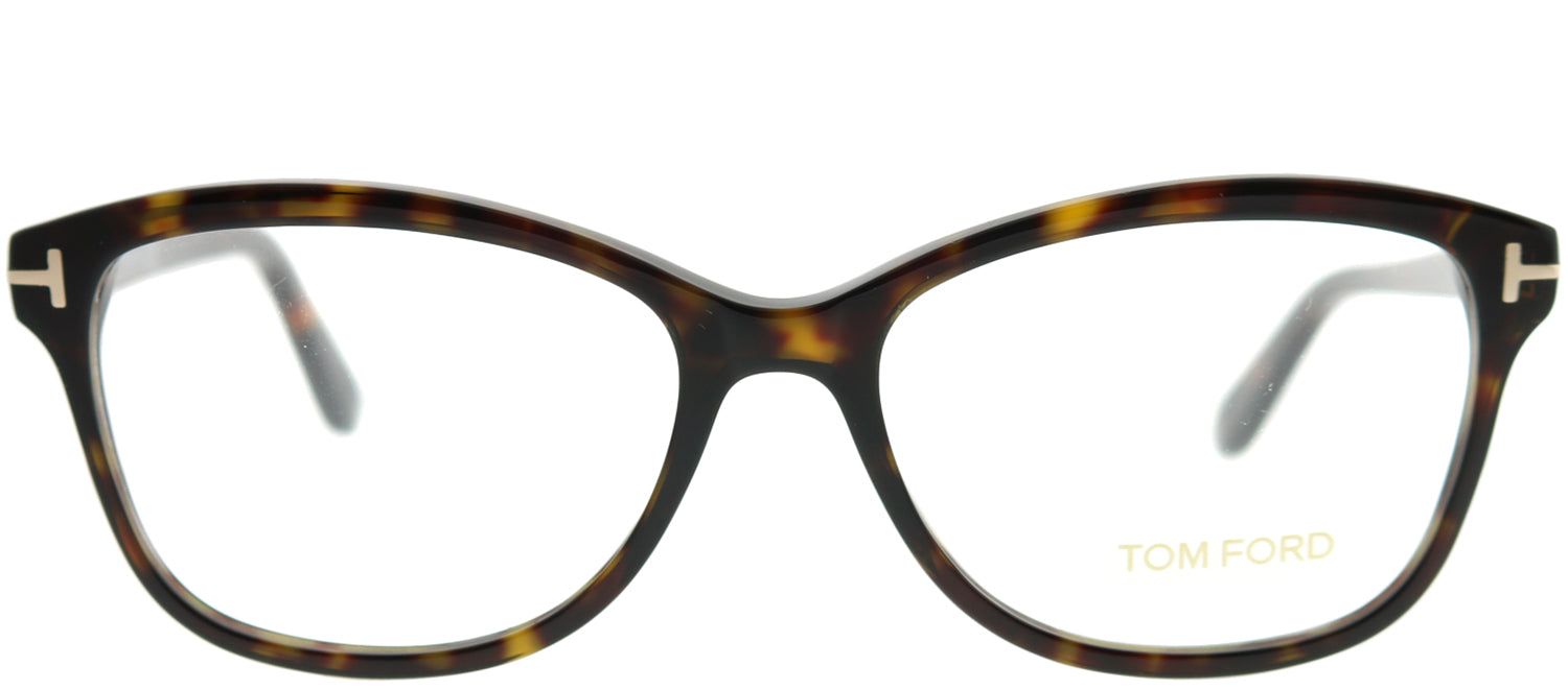 Tom Ford FT 5404 052 Rectangle Plastic Tortoise/ Havana Eyeglasses with Demo Lens sold by Gaffos