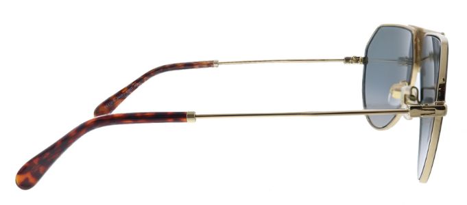 Givenchy GV 7137/S 2M2 9O Aviator Metal Black Gold Sunglasses with Grey Gradient Lens sold by Gaffos