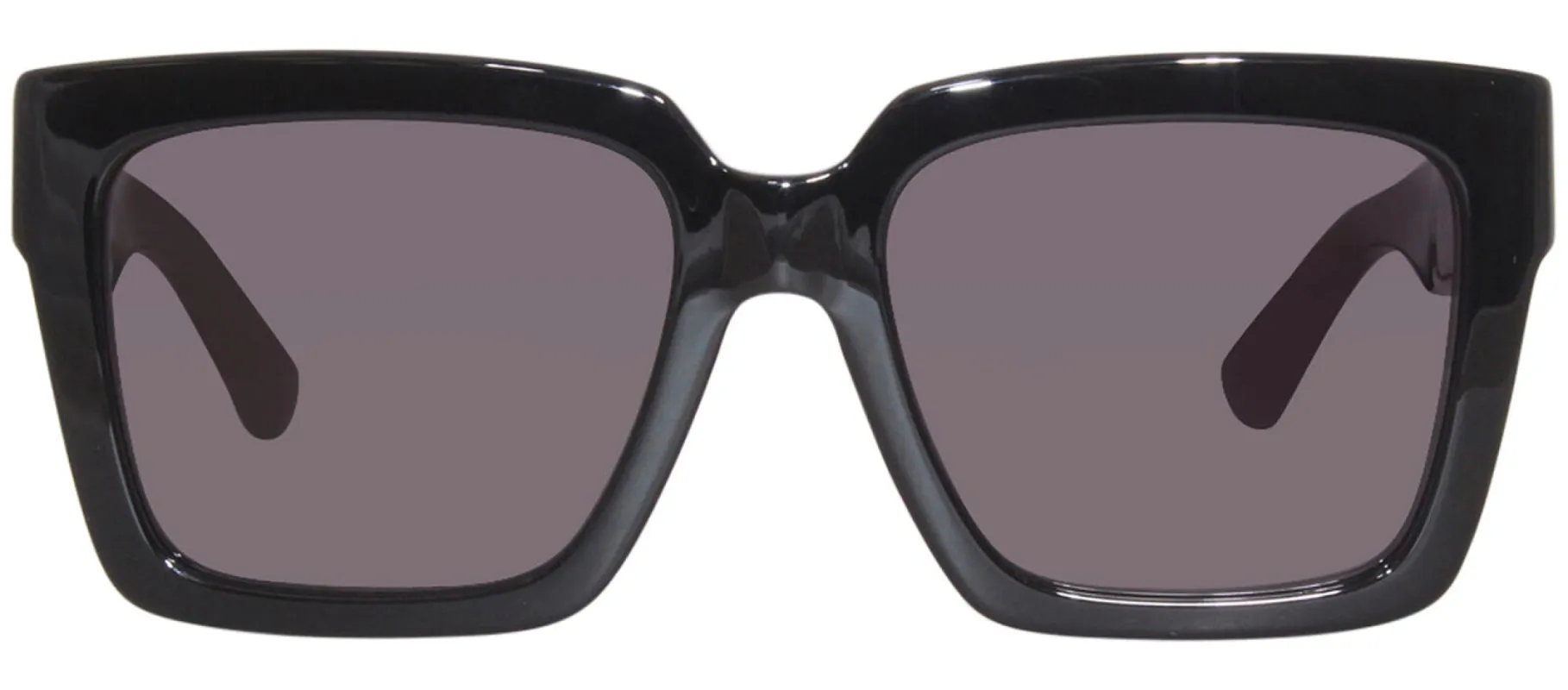 Bottega Veneta BV 1198SA 001 Rectangle Plastic Black Sunglasses with Grey Lens sold by Gaffos