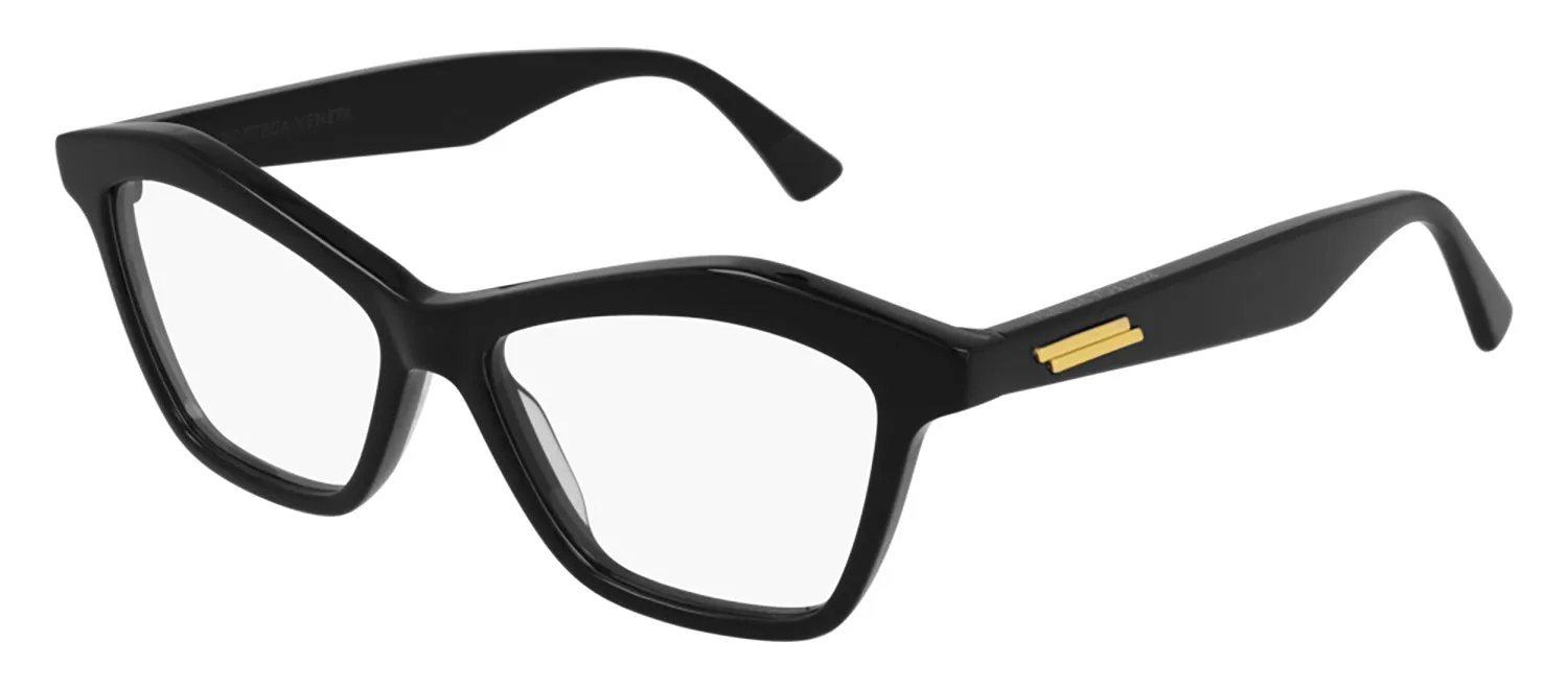 Bottega Veneta BV 1096O 001 Cat-Eye Acetate Black Eyeglasses with Demo Lens sold by Gaffos