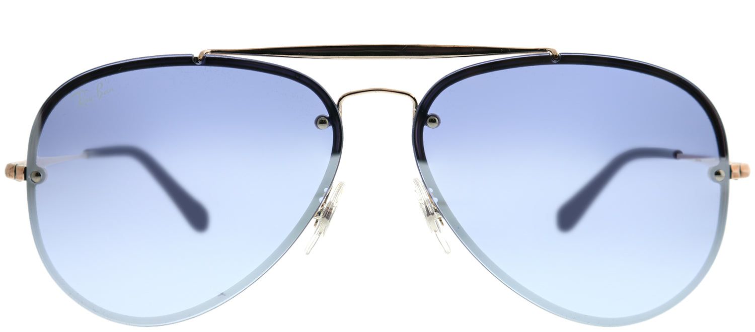 Ray-Ban RB 3584N 90531U Aviator Metal Bronze Sunglasses with Silver Mirror Lens sold by Gaffos