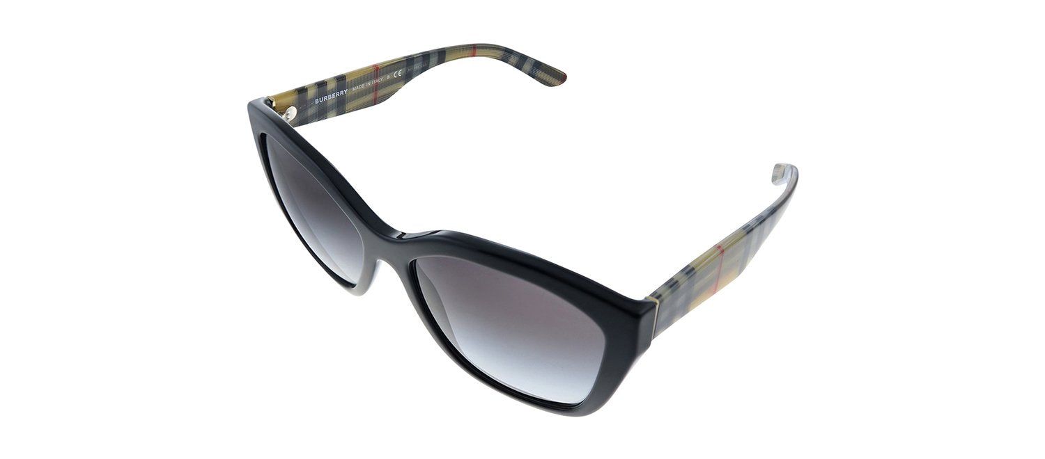 Burberry BE 4261 37578G Rectangle Plastic Black Sunglasses with Grey Gradient Lens sold by Gaffos product image thumbnail 2