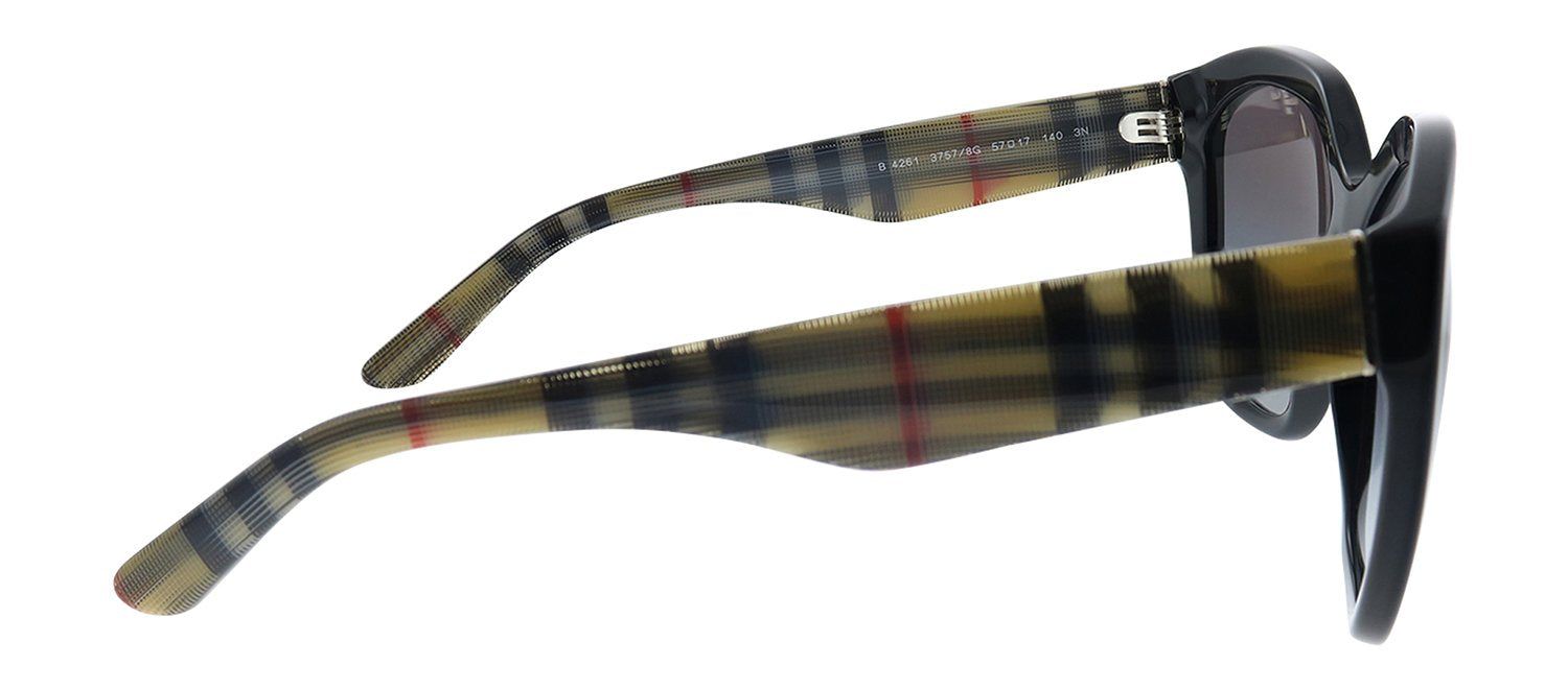 Burberry BE 4261 37578G Rectangle Plastic Black Sunglasses with Grey Gradient Lens sold by Gaffos product image thumbnail 3