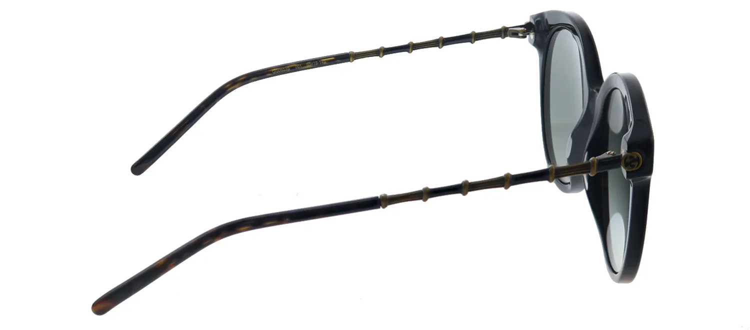 Gucci GG 0653S 001 Cat-Eye Acetate Black Sunglasses with Grey Gradient Lens sold by Gaffos product image thumbnail 3