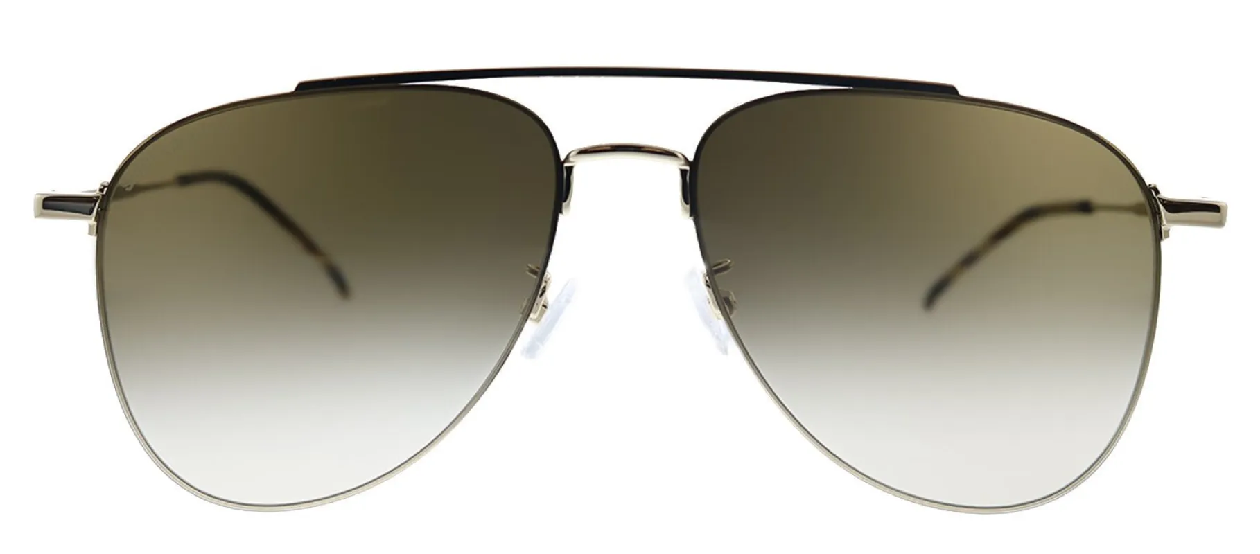 Saint Laurent WIRE SL 392 001 Aviator Metal Gold Sunglasses with Brown Gradient Lens sold by Gaffos