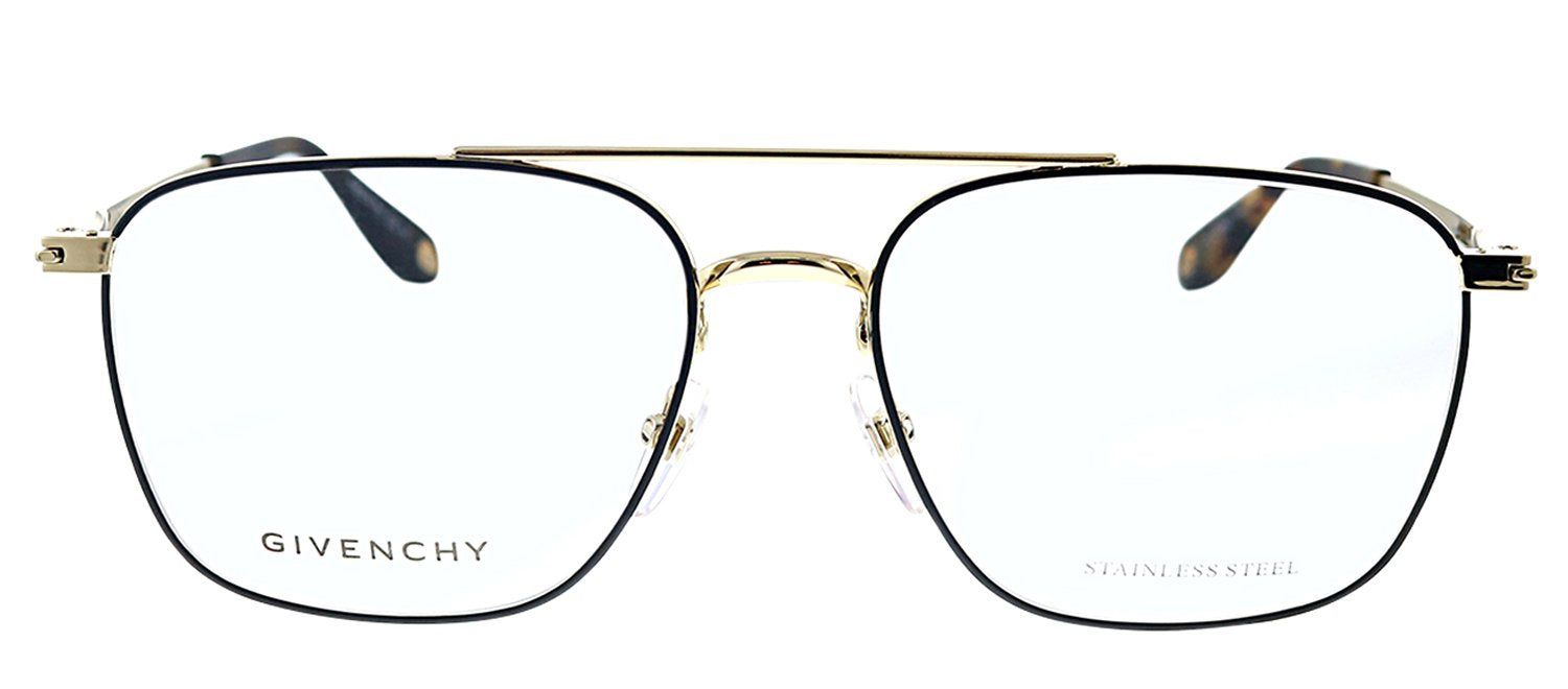 Givenchy GV 0030 RHL Pilot Metal Black Eyeglasses with Demo Lens sold by Gaffos