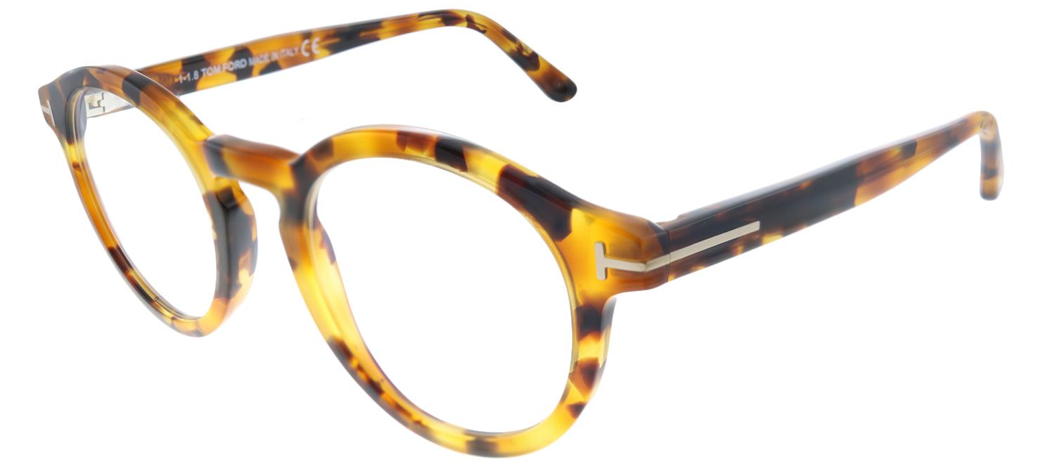 Tom Ford FT 5529B 056 Round Plastic Tortoise/ Havana Eyeglasses with Demo Lens sold by Gaffos product image thumbnail 2