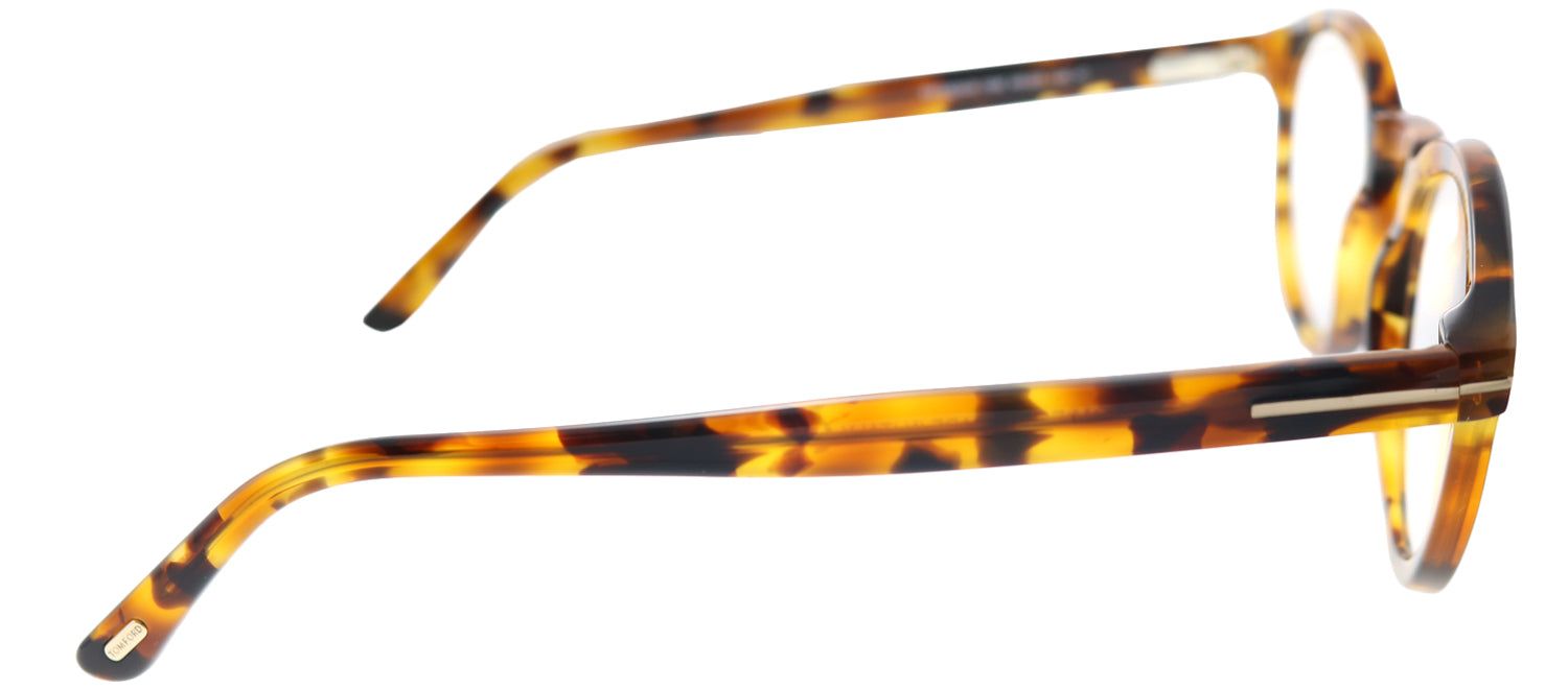 Tom Ford FT 5529B 056 Round Plastic Tortoise/ Havana Eyeglasses with Demo Lens sold by Gaffos product image thumbnail 3
