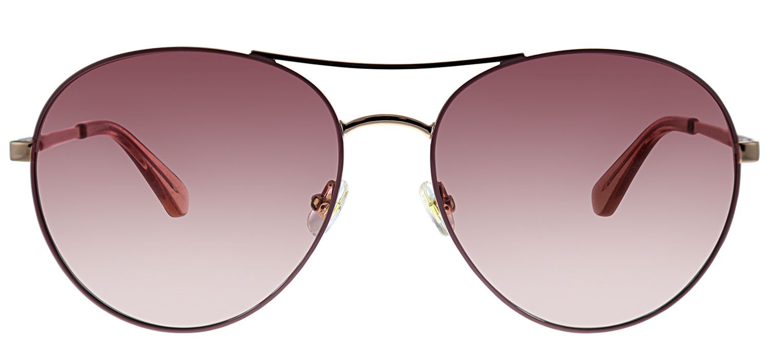Kate Spade KS Joshelle 35J Aviator Metal Pink Sunglasses with Pink Gradient Lens sold by Gaffos