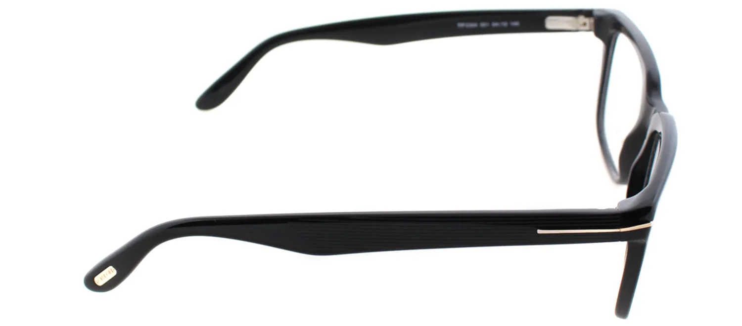 Tom Ford FT 5304 001 Square Plastic Black Eyeglasses with Demo Lens sold by Gaffos product image thumbnail 3