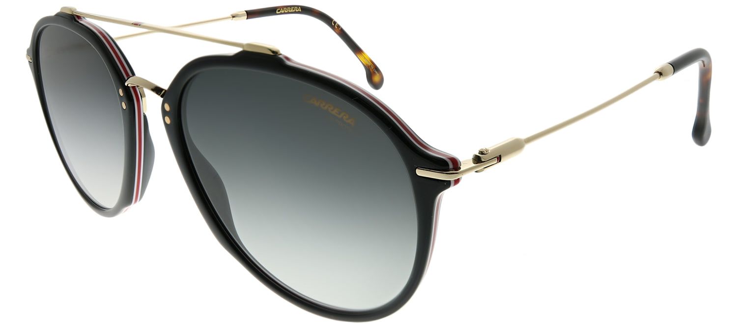 Carrera CA Carrera171 WR7 9O Aviator Plastic Black Sunglasses with Dark Grey Gradient Lens sold by Gaffos product image thumbnail 2