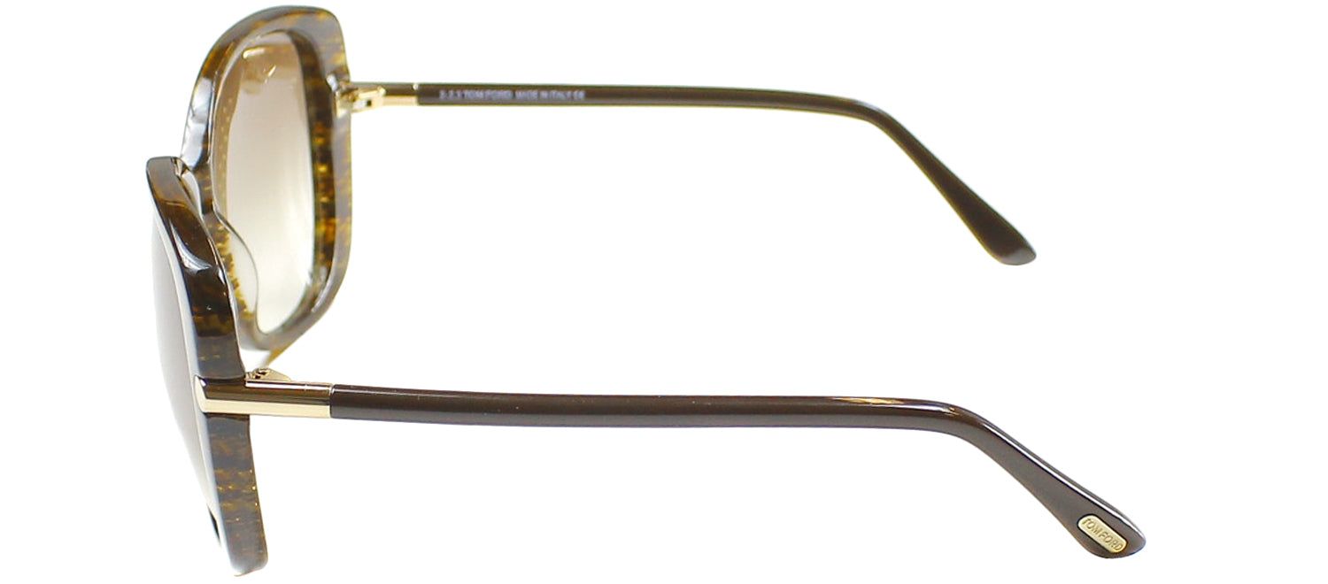 Tom Ford TF 324 50F Fashion Plastic Brown Sunglasses with Brown Gradient Lens sold by Gaffos product image thumbnail 3