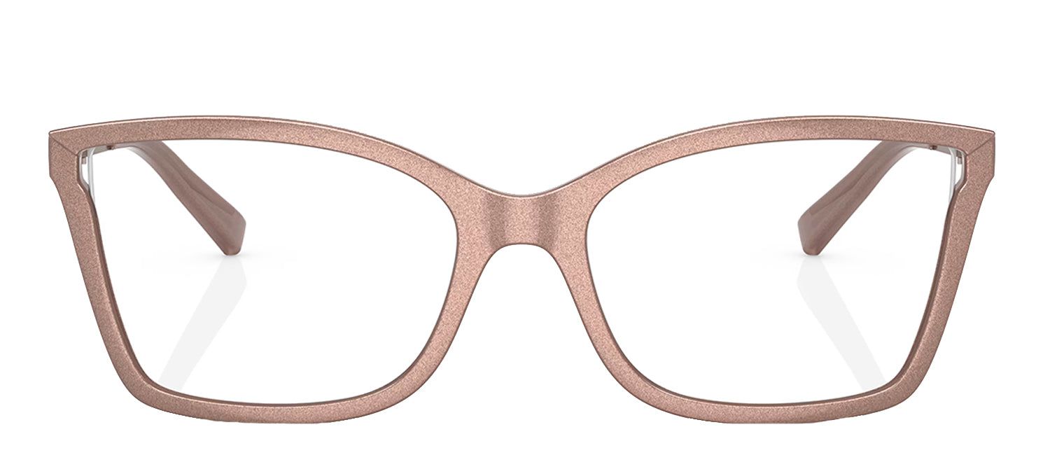 Michael Kors MK 4058 3919 Cat-Eye Plastic Beige Eyeglasses with Logo Stamped Demo Lenses Lens sold by Gaffos