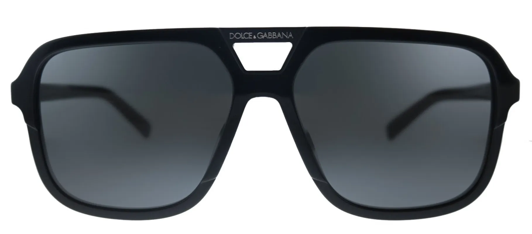 Dolce & Gabbana DG 4354 501/87 Square Plastic Black Sunglasses with Grey Lens sold by Gaffos
