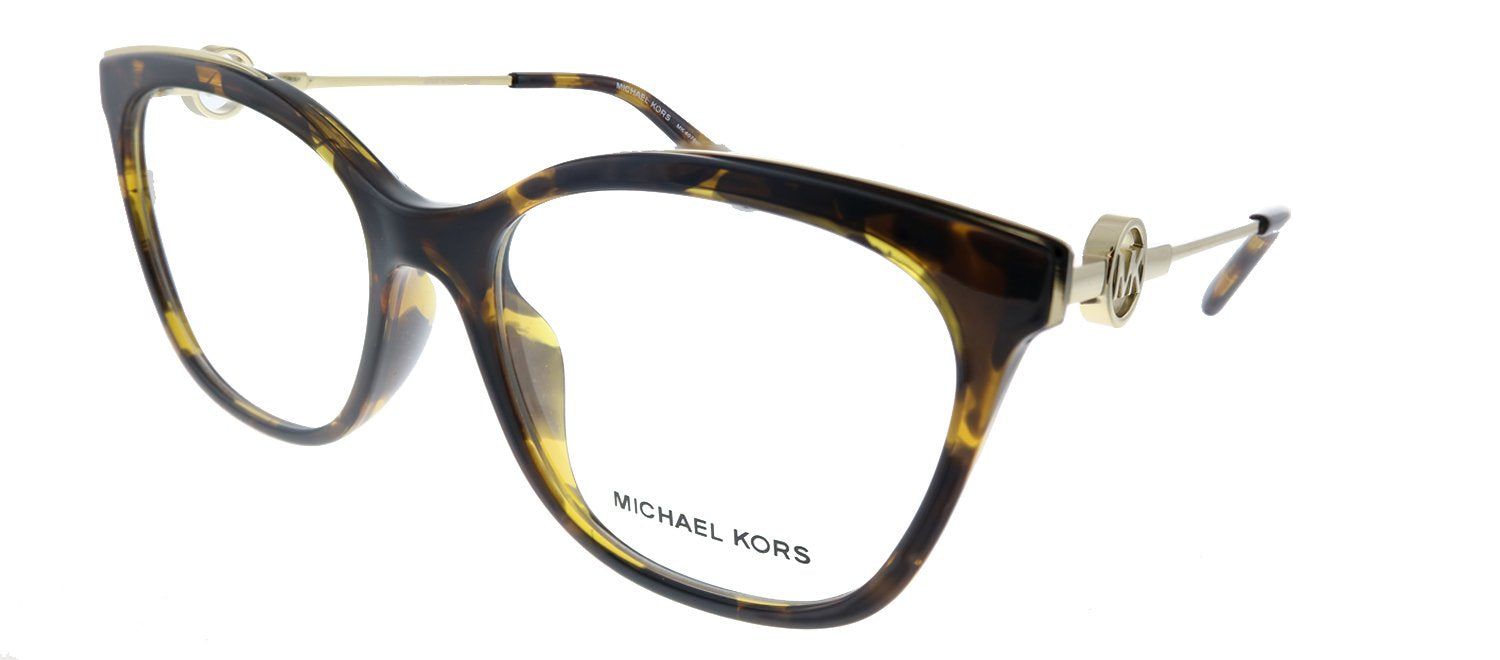 Michael Kors Rome MK 4076U 3006 Square Plastic Havana Eyeglasses with Demo Lens sold by Gaffos product image thumbnail 2
