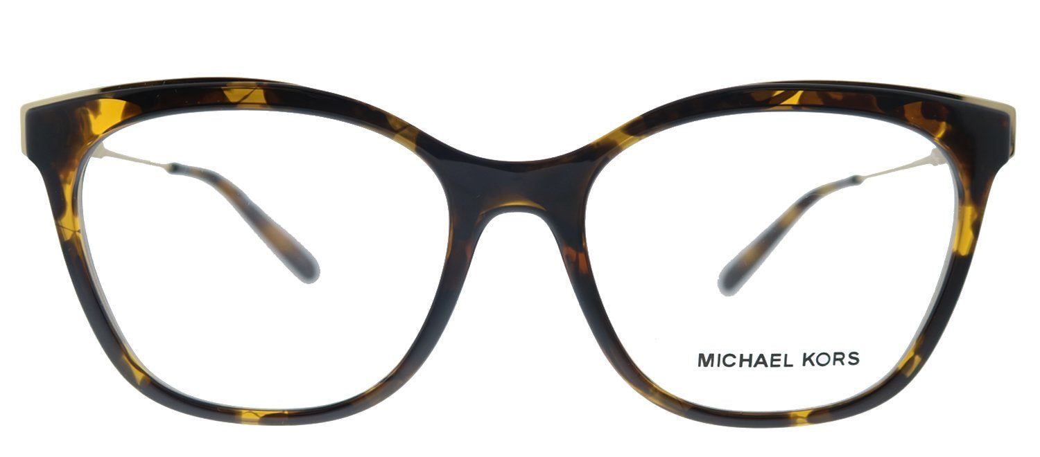 Michael Kors Rome MK 4076U 3006 Square Plastic Havana Eyeglasses with Demo Lens sold by Gaffos