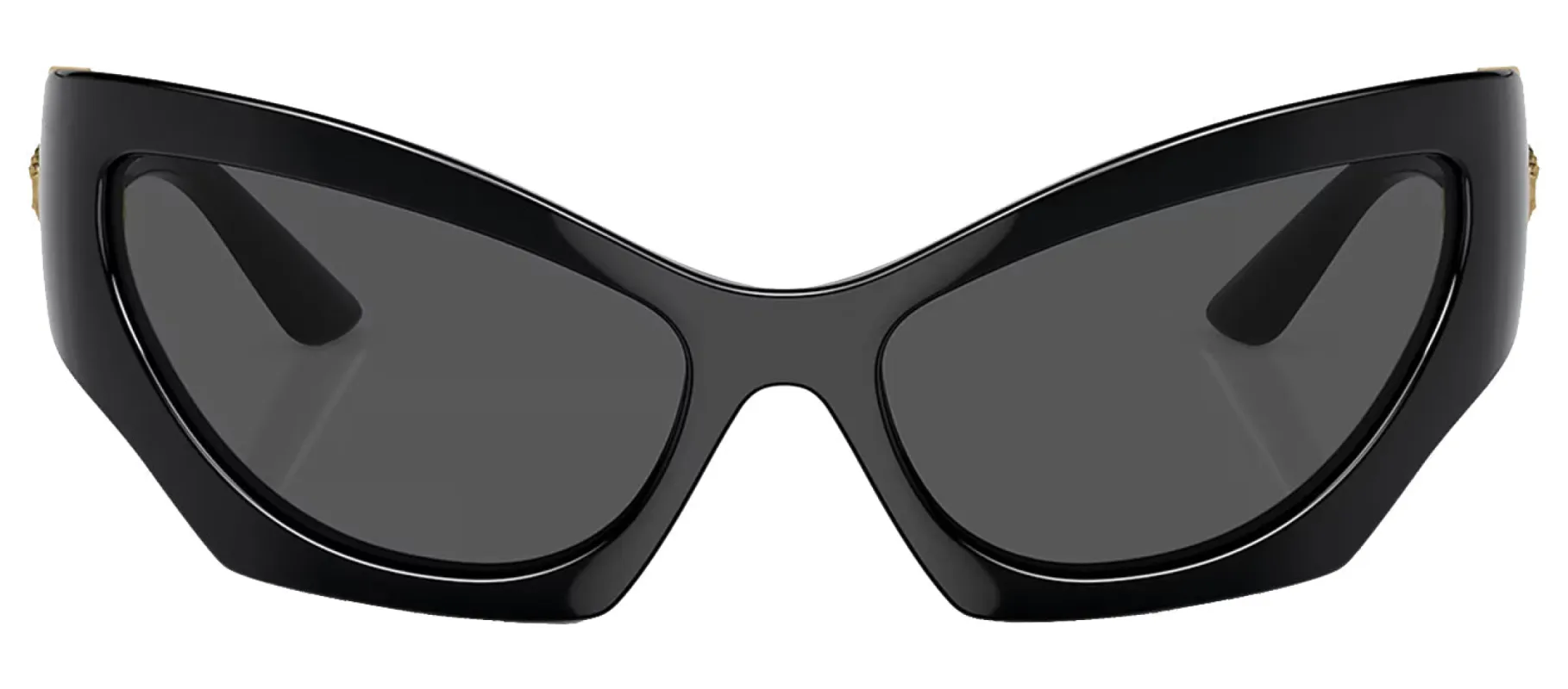 Versace VE 4450 GB1/87 Cat-Eye Plastic Black Sunglasses with Grey Lens sold by Gaffos