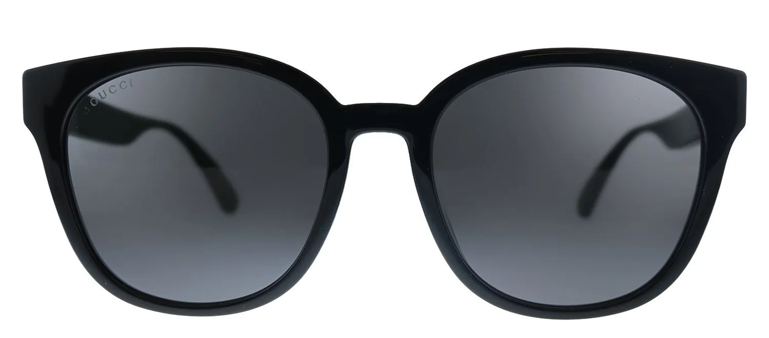 Gucci GG 0855SK 001 Cat-Eye Acetate Black Sunglasses with Grey Lens sold by Gaffos