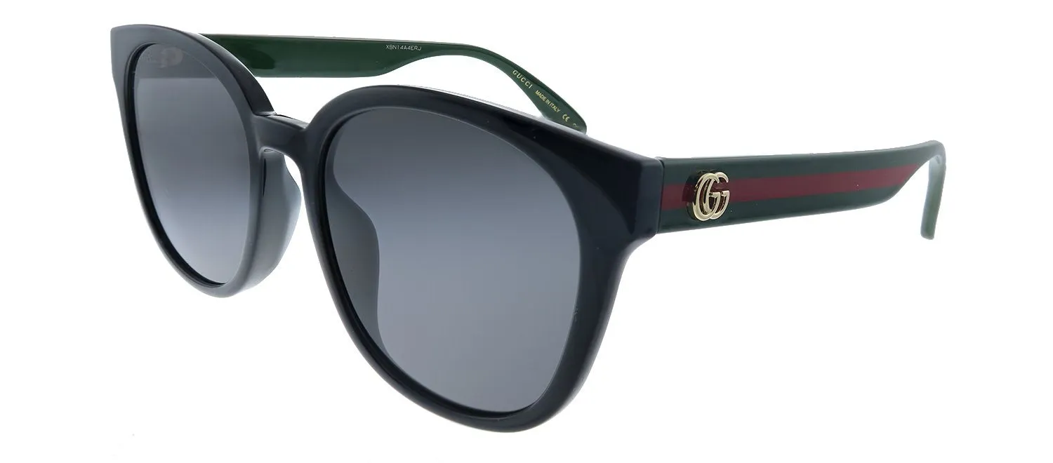 Gucci GG 0855SK 001 Cat-Eye Acetate Black Sunglasses with Grey Lens sold by Gaffos product image thumbnail 2