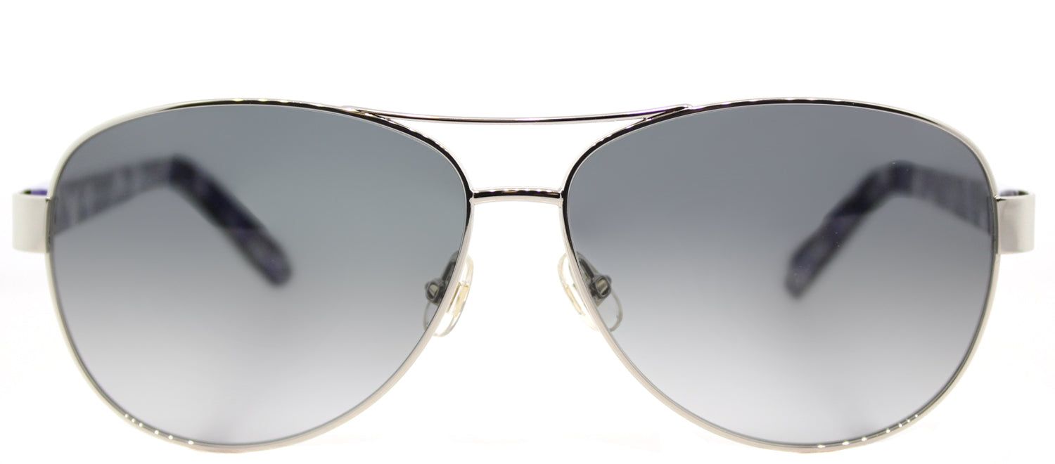 Kate Spade KS Dalia2 YB7 Aviator Metal Silver Sunglasses with Grey Gradient Lens sold by Gaffos