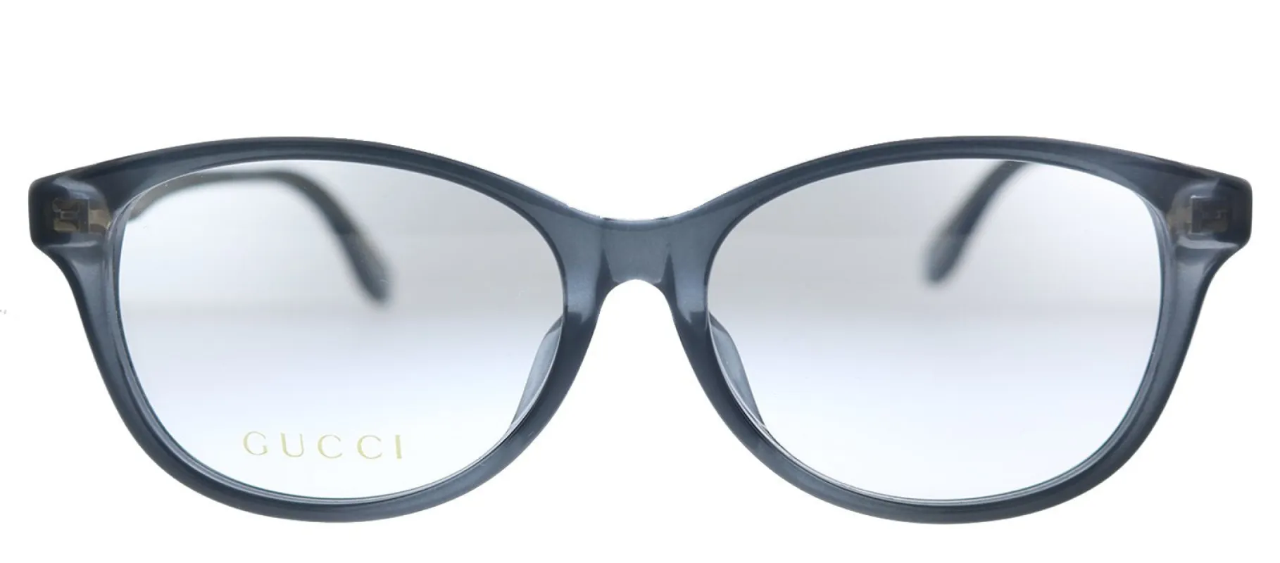 Gucci GG 0795OK 001 Rectangle Acetate Grey Eyeglasses with Demo Lens sold by Gaffos