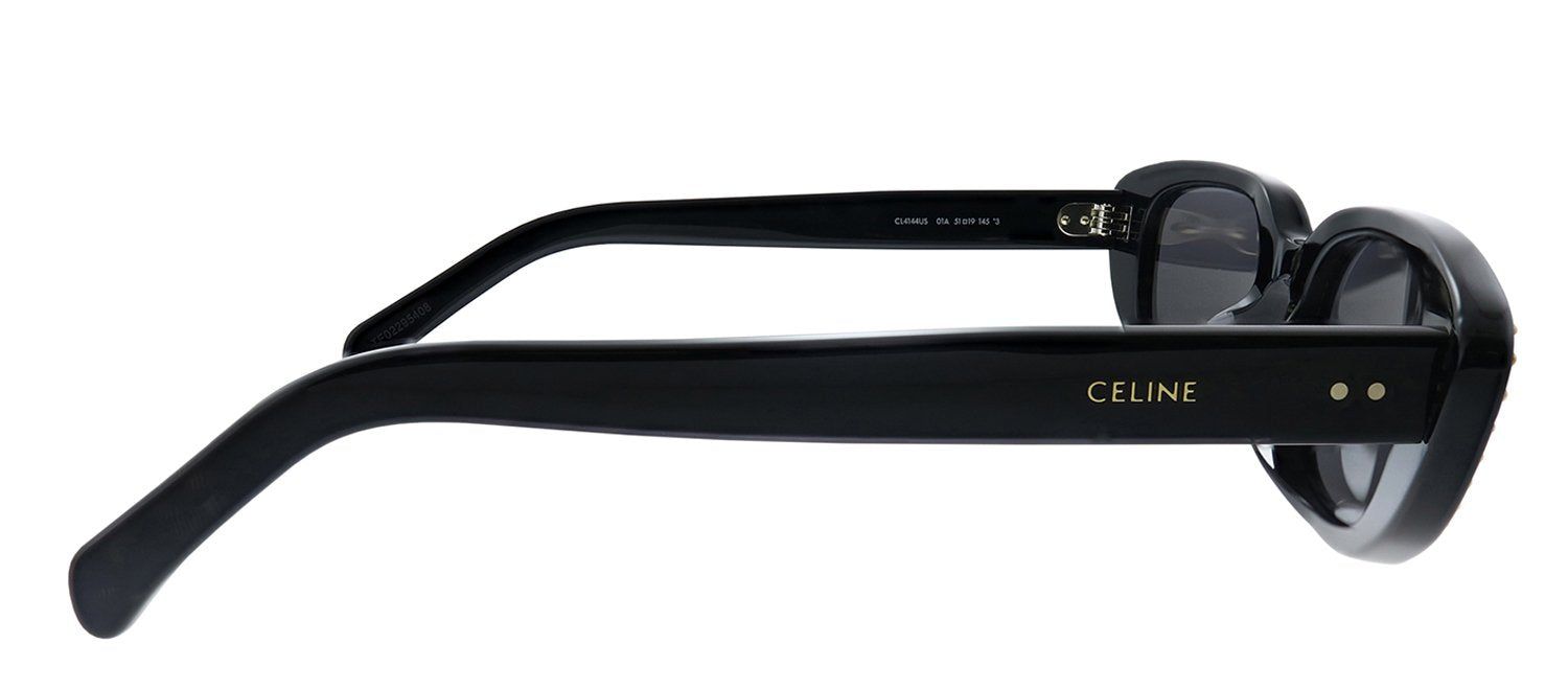 Celine CL 4144US 01A Cat-Eye Plastic Black Sunglasses with Grey Lens sold by Gaffos product image thumbnail 3