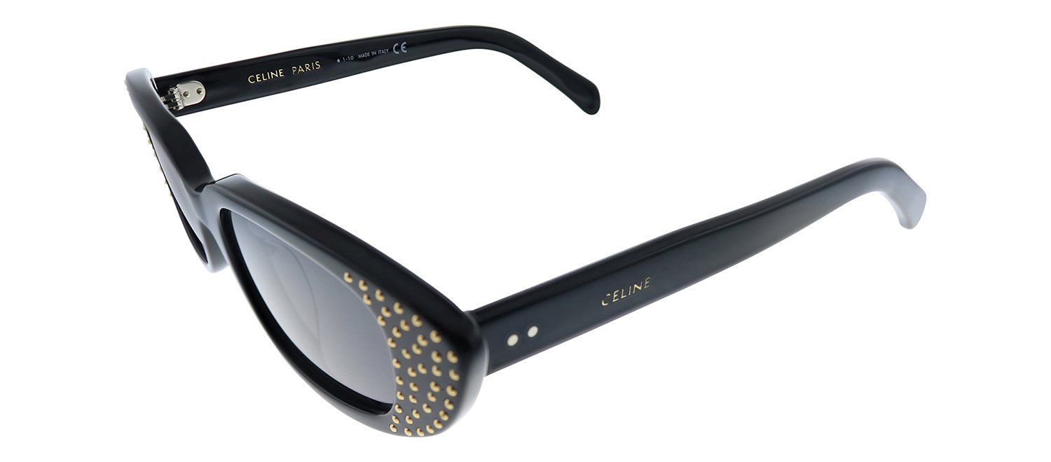 Celine CL 4144US 01A Cat-Eye Plastic Black Sunglasses with Grey Lens sold by Gaffos product image thumbnail 2